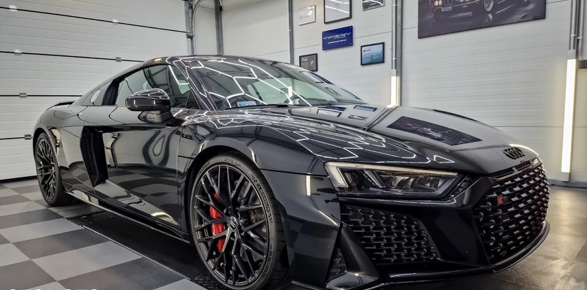 Audi R8 cena 799500 przebieg: 45600, rok produkcji 2020 z Golina małe 121